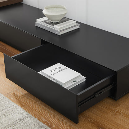 Criterion Concertina Entertainment Center, TV Stand, Entertainment Unit 2270mm Expandable Low Line Dark Oak