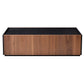 Criterion Coogee Coffee Table 1200mm Assembled Ash and Walnut Wood Veneer