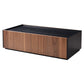 Criterion Coogee Coffee Table 1200mm Assembled Ash and Walnut Wood Veneer