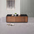 Criterion Coogee Coffee Table 1200mm Assembled Ash and Walnut Wood Veneer