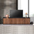 Criterion Coogee Entertainment Unit, TV Cabinet 2100mm Assembled Ash and Walnut Wood Veneer