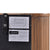 Criterion Denham Buffet, Side Board 1600mm Semi-Assembled, Solid Rubber Wood Legs Light Walnut Wood Veneer
