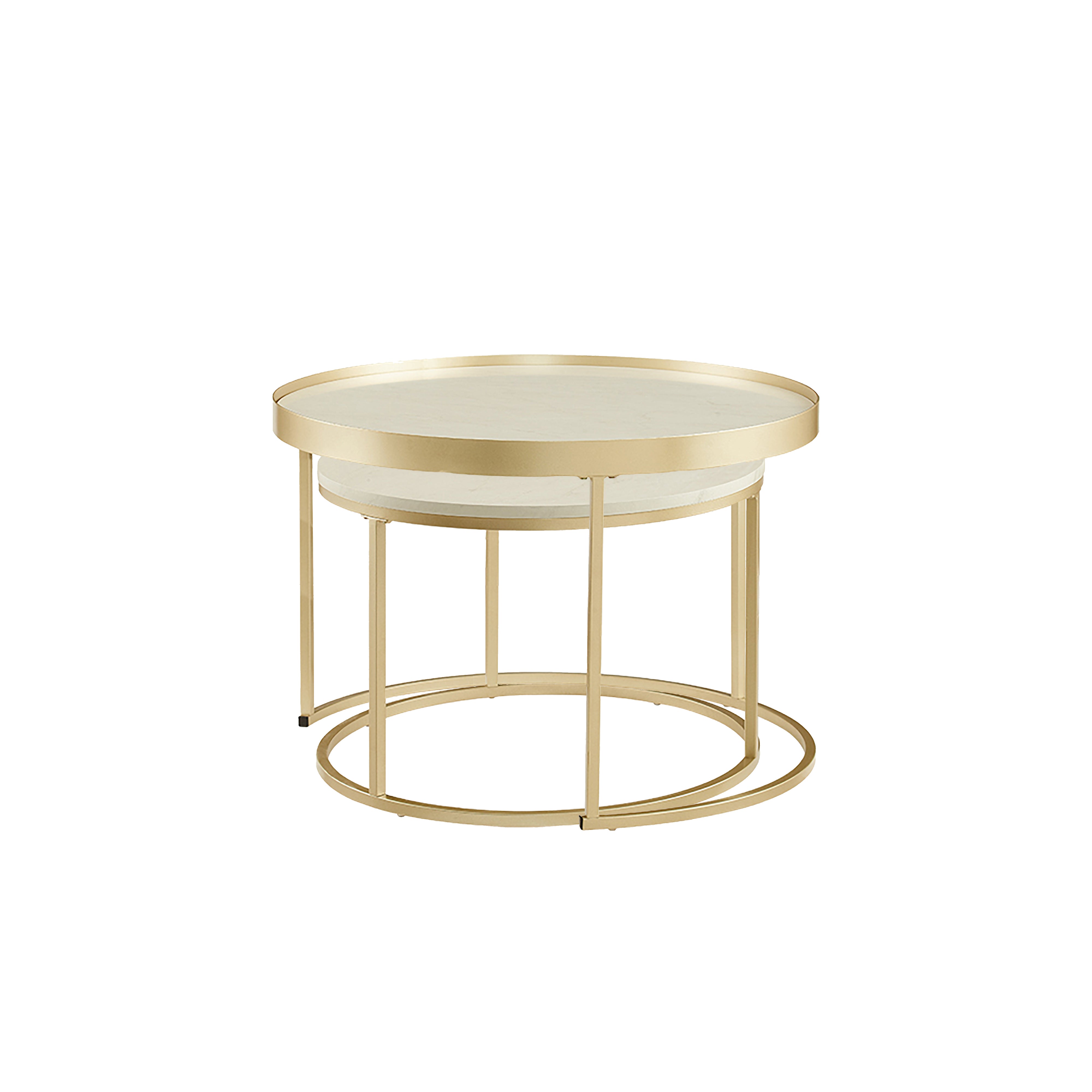 Champagne gold deals side table