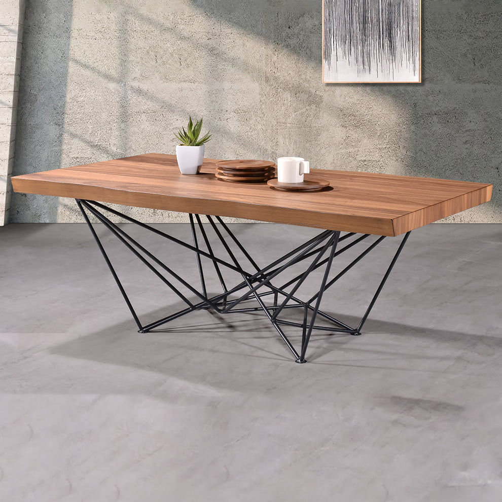 Criterion Onslow Coffee Table 1200mm Semi-Assembled, Powder Coated Ste ...