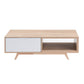 Criterion Tuscany Coffee Table 1200mm Oak White