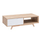 Criterion Tuscany Coffee Table 1200mm Oak White