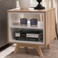Criterion Tuscany End Table 450mm Oak White