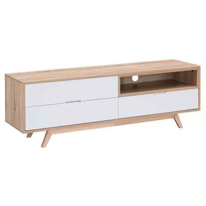 Criterion Tuscany Entertainment Unit 1500mm Oak White
