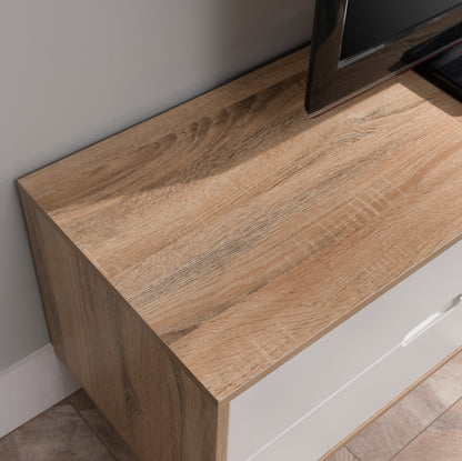 Criterion Tuscany Entertainment Unit 1500mm Oak White