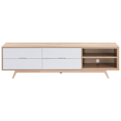 Criterion Tuscany Entertainment Unit 1800mm Oak White