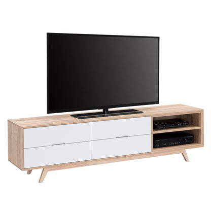 Criterion Tuscany Entertainment Unit 1800mm Oak White