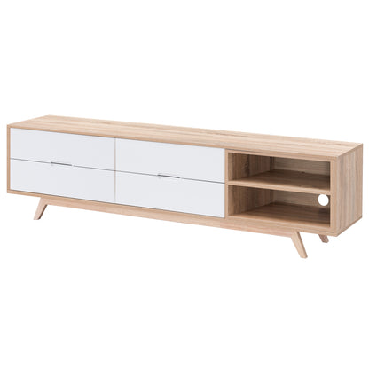 Criterion Tuscany Entertainment Unit 1800mm Oak White