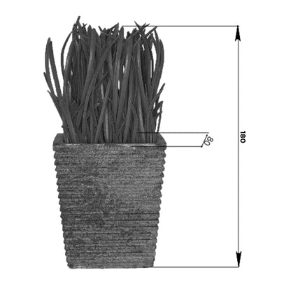 Criterion Artificial Potted Grass Plant (small) 160mm