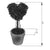 Criterion Artificial Topiary Heart 210mm