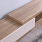 Criterion Durham Extendable TV Unit, Entertainment Cabinet, 190cm Low Line Oak Lifestyle Image Detail