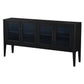 Criterion Kennedy Buffet, Side Board 1800mm Semi-Assembled Stained Oak Veneer