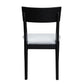 Criterion Kennedy Dining Chair 875mm Solid Wood Legs Stained Oak Veneer