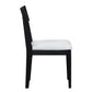 Criterion Kennedy Dining Chair 875mm Solid Wood Legs Stained Oak Veneer