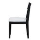 Criterion Kennedy Dining Chair 875mm Solid Wood Legs Stained Oak Veneer