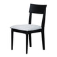 Criterion Kennedy Dining Chair 875mm Solid Wood Legs Stained Oak Veneer