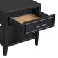 Criterion Kennedy End Table 550mm Semi-Assembled Stained Oak Veneer