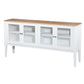 Criterion Sorrento Buffet, Side Board 1800mm Semi-Assembled White Oak Veneer