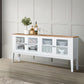 Criterion Sorrento Buffet, Side Board 1800mm Semi-Assembled White Oak Veneer