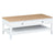 Criterion Sorrento Coffee Table 1200mm Semi-Assembled White Oak Veneer