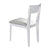 Criterion Sorrento Dining Chair 875mm Solid Wood Legs White Oak Veneer