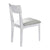 Criterion Sorrento Dining Chair 875mm Solid Wood Legs White Oak Veneer