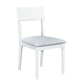 Criterion Sorrento Dining Chair 875mm Solid Wood Legs White Oak Veneer