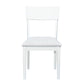 Criterion Sorrento Dining Chair 875mm Solid Wood Legs White Oak Veneer