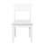 Criterion Sorrento Dining Chair 875mm Solid Wood Legs White Oak Veneer