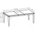 Criterion Sorrento Extendable Dining Table 1600-2050mm White Oak Veneer