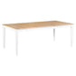 Criterion Sorrento Extendable Dining Table 1600-2050mm White Oak Veneer