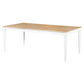 Criterion Sorrento Extendable Dining Table 1600-2050mm White Oak Veneer