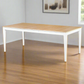 Criterion Sorrento Extendable Dining Table 1600-2050mm White Oak Veneer