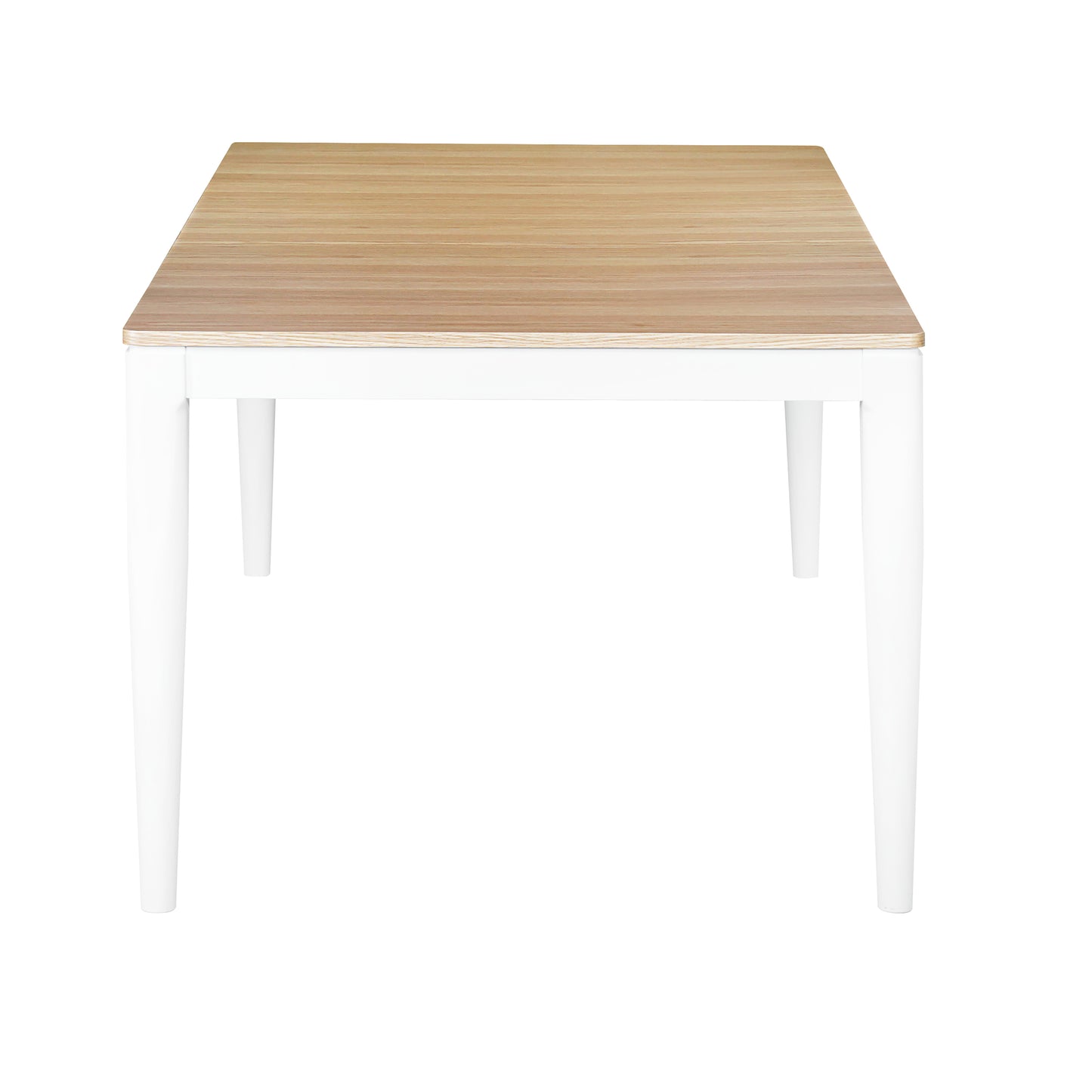 Criterion Sorrento Extendable Dining Table 1600-2050mm White Oak Veneer