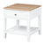 Criterion Sorrento End Table 550mm Semi-Assembled White Oak Veneer