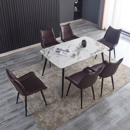 Criterion Tempo Dining Table 1500mm Brown Grey Sintered Stone