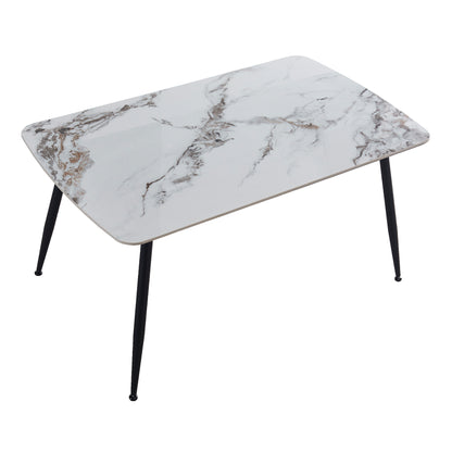 Criterion Tempo Dining Table 1500mm Brown Grey Sintered Stone