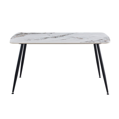 Criterion Tempo Dining Table 1500mm Brown Grey Sintered Stone