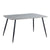 Criterion Tempo Dining Table 1500mm White Grey Sintered Stone