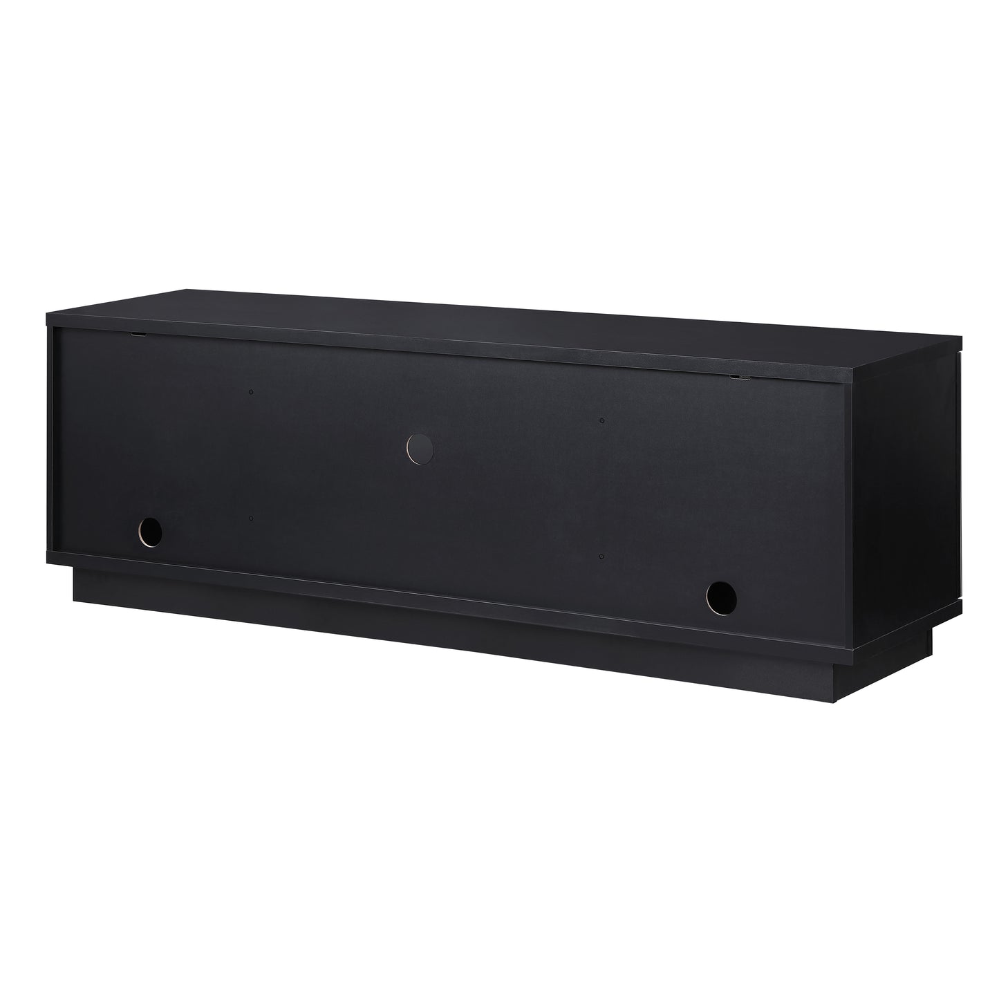 Criterion Zaire TV Cabinet, Entertainment Unit 1800mm Semi-Assembled Black