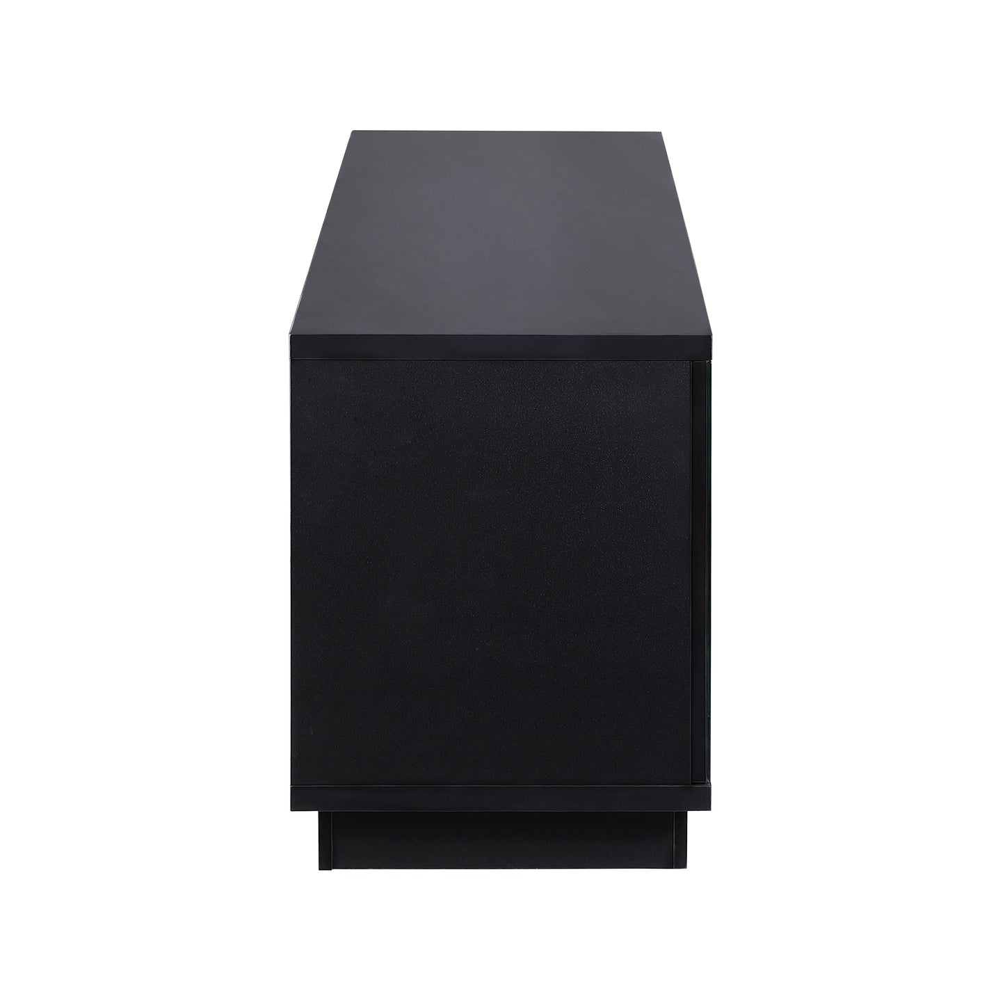 Criterion Zaire TV Cabinet, Entertainment Unit 1800mm Semi-Assembled Black