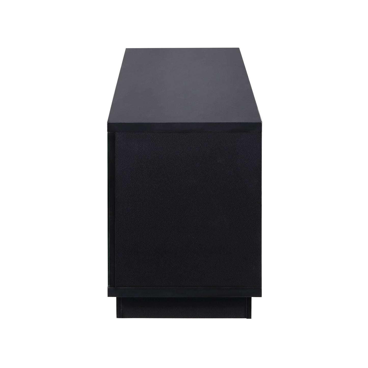 Criterion Zaire TV Cabinet, Entertainment Unit 1800mm Semi-Assembled Black