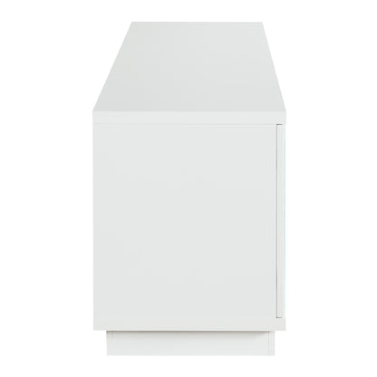 Criterion Zaire TV Cabinet, Entertainment Unit 1800mm Semi-Assembled White