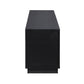 Criterion Zaire TV Cabinet, Entertainment Unit 2200mm Semi-Assembled Black