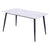 Criterion Mendy Dining Table 1400mm White Sintered Stone