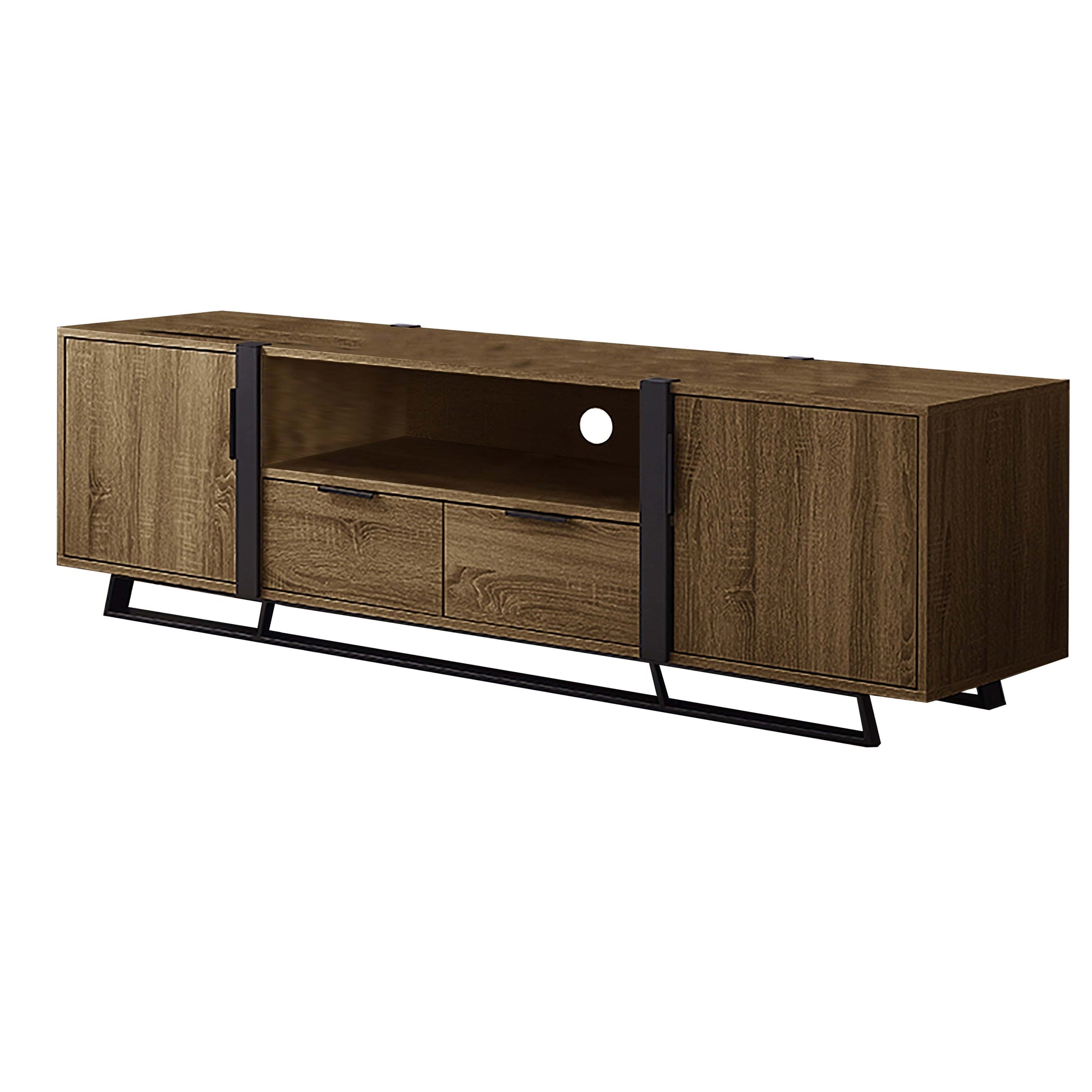 CAPRI1800 Elite Entertainment Unit Dark Oak by Criterion™ Home Living Store